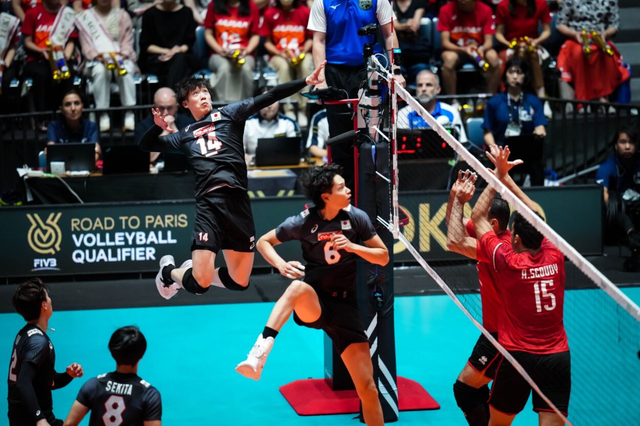 フルセットの末、エジプトに惜敗 FIVBパリ五輪予選/ワールドカップ