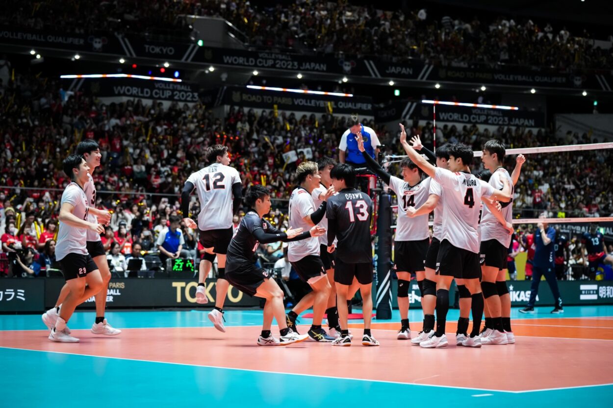 日本らしさを取り戻しチュニジアにストレート勝利 FIVBパリ五輪予選