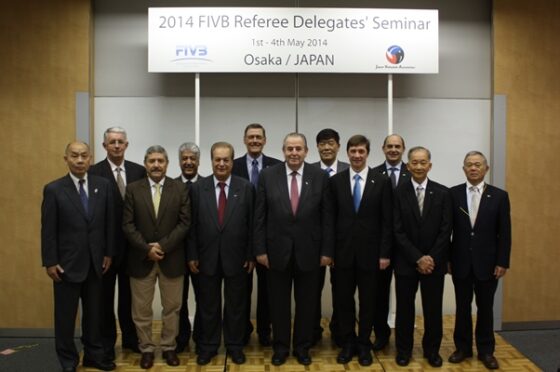 2014FIVB大会審判委員長研修会を開催