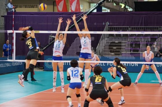 日本(久光製薬スプリングス)はロシア(Dinamo Kazan)に敗れ5位タイで終了 FIVB世界クラブ女子選手権大会2014