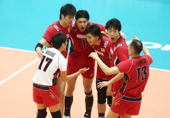 日本、フランスにストレートで敗れる FIVBワールドリーグ2014京都大会第1戦