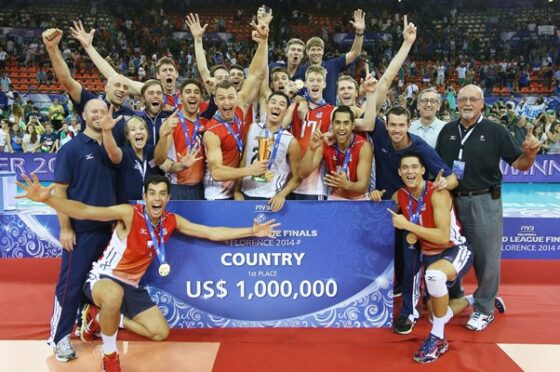 アメリカが2度目の優勝 FIVBワールドリーグ2014
