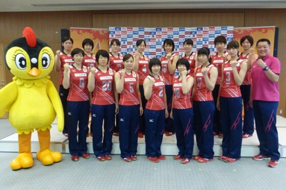 「もう1度『世界一』に挑戦」全日本女子チーム・火の鳥NIPPONが記者会見 2014女子世界選手権(2014世界バレー)