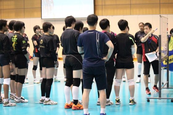 全日本ジュニア女子チームが選抜強化合宿を実施