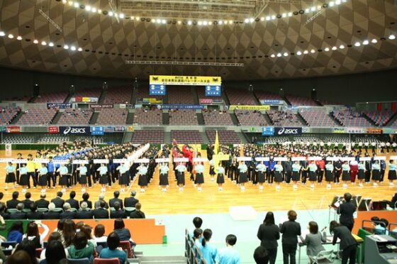 第65回黒鷲旗全日本男女選抜バレーボール大会が開幕！