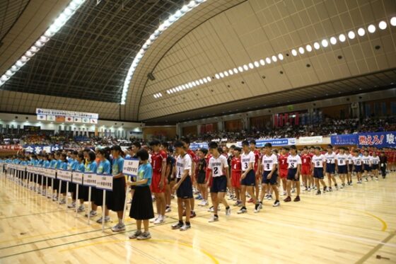 開会式を開催！ 平成28年度全国中学校体育大会第46回全日本中学校バレーボール選手権大会