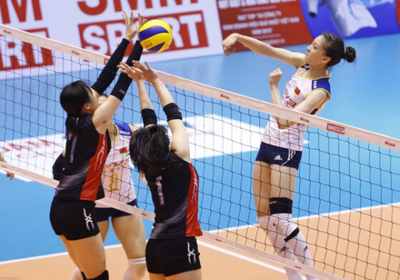 予選リーグ戦の大一番、日本は中国にフルセットで敗戦 第5回アジアカップ女子大会