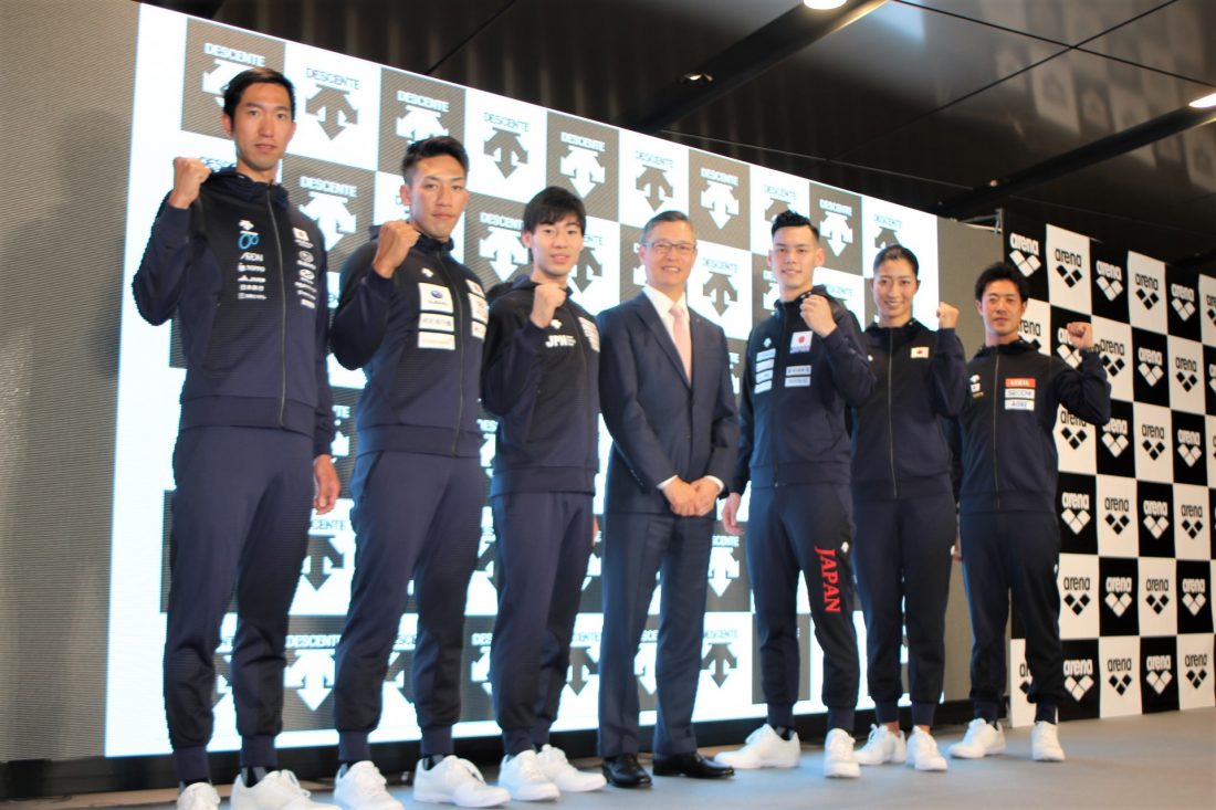『デサント』2019年新ウェア発表。

各競技の日本代表が統一のコンセプトで始動。