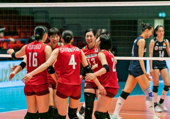 女子日本代表の今シーズン初戦　モントルーで中国に3-1の快勝