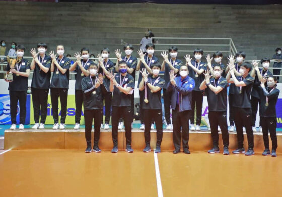 U18女子日本代表　中国をフルセットで破り8連覇達成　第14回アジアU18（ユース）女子選手権大会