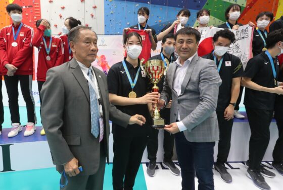 決勝で中国をストレートで下し大会優勝　第21回アジアU20（ジュニア）女子選手権大会