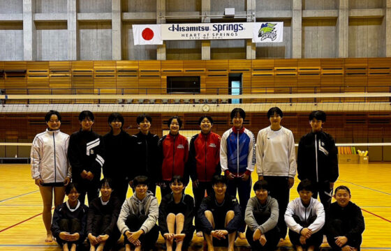U16女子日本代表候補がアジア選手権大会に向けた合宿を実施