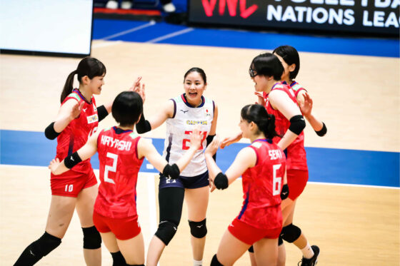 女子日本代表、ドミニカ共和国に勝利し白星スタート　ネーションズリーグ