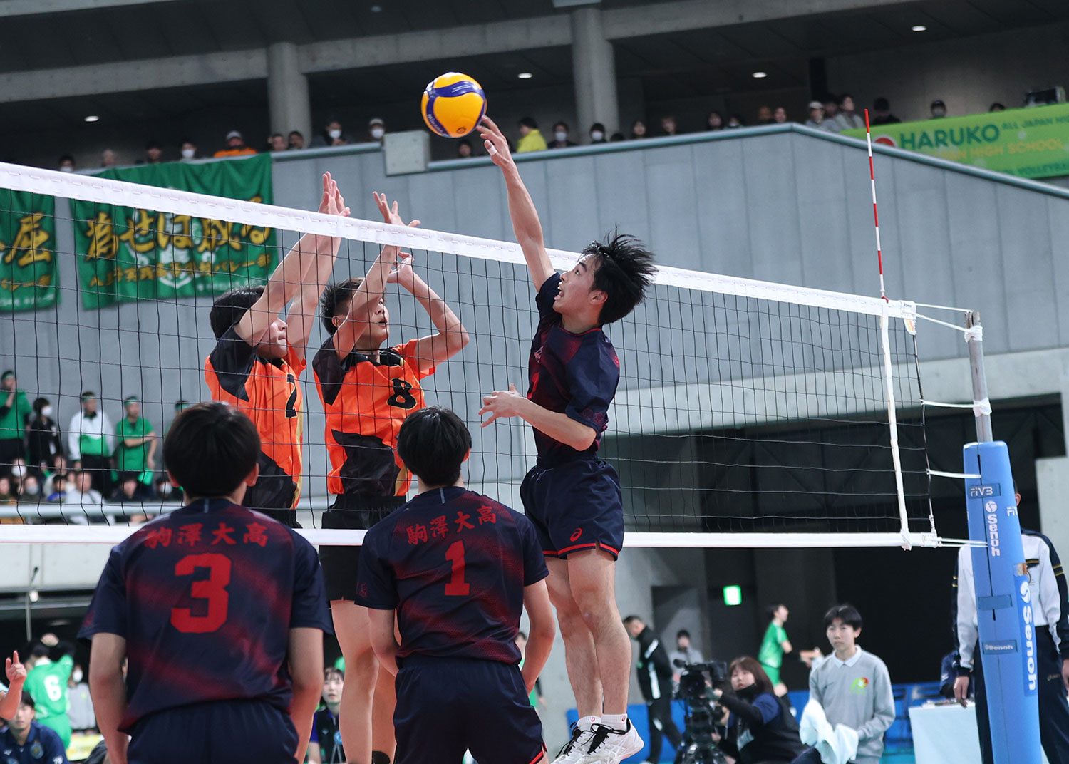 高校日本一の座をかけた春の高校バレーが開幕