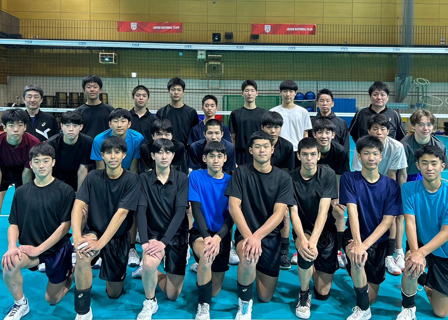 男子U16日本代表候補選手が選考合宿を実施