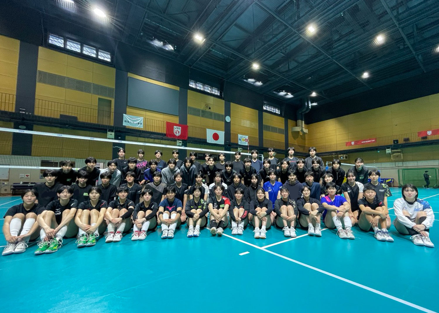 女子U16、U19、U21日本代表候補選手が合同強化合宿を実施